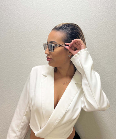Sonnenbrille im Leoparden-Design | GLORIER